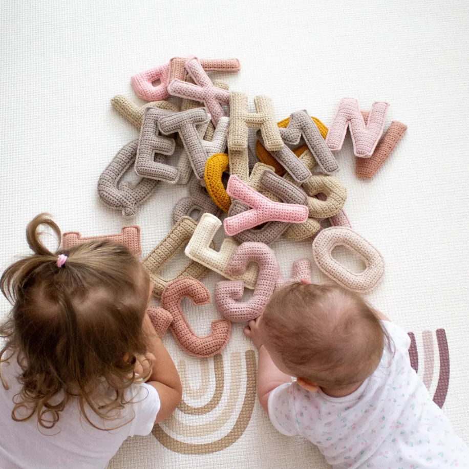 Promoción de corte vivo termina el 30 de septiembre Patrón de letras de crochet, letras de crochet suave