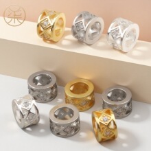 18K�~僽�߱�ɫ��ʯ���θ������U��Ͱ��diy�ֹ������Ʒ���
