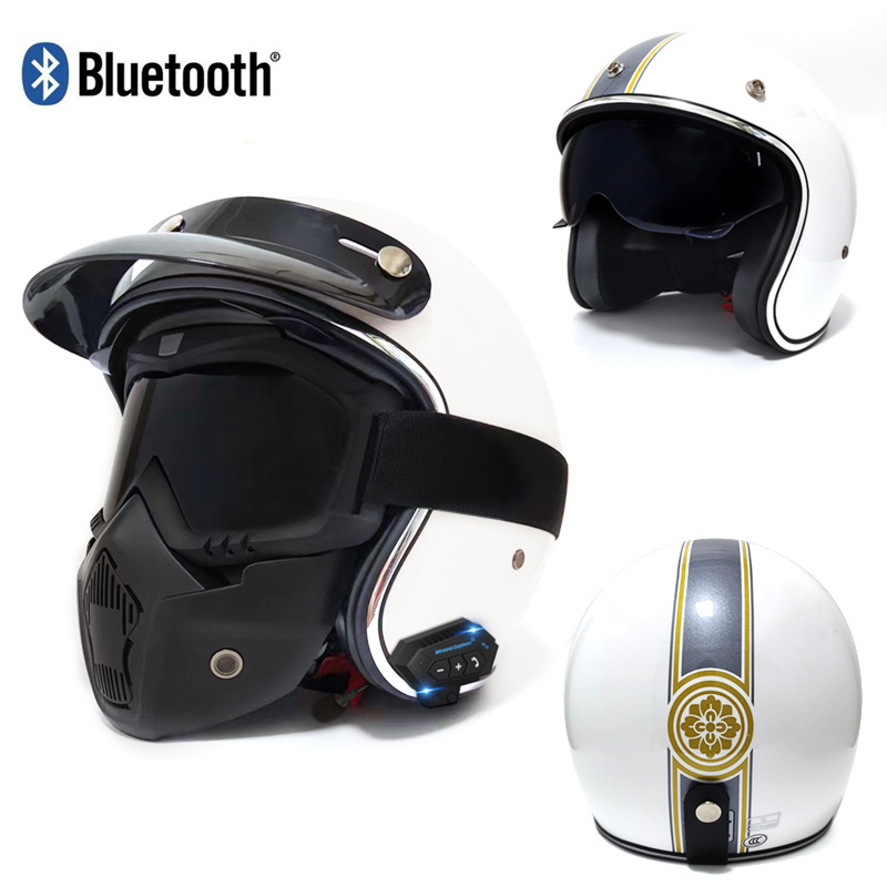 밝은 흰색 마루 [블루투스] 마스크