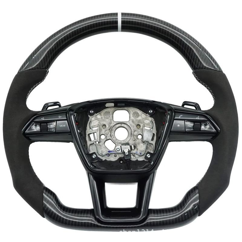 Premium Carbon Fiber Performance Steering Wheel Suitable for Audi A4 A7 B9 R8 Rs Rs3 S3 S4 S5