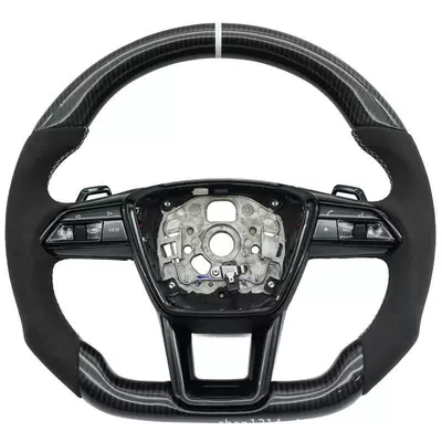 Premium Carbon Fiber Performance Steering Wheel Suitable for Audi A4 A7 B9 R8 Rs Rs3 S3 S4 S5