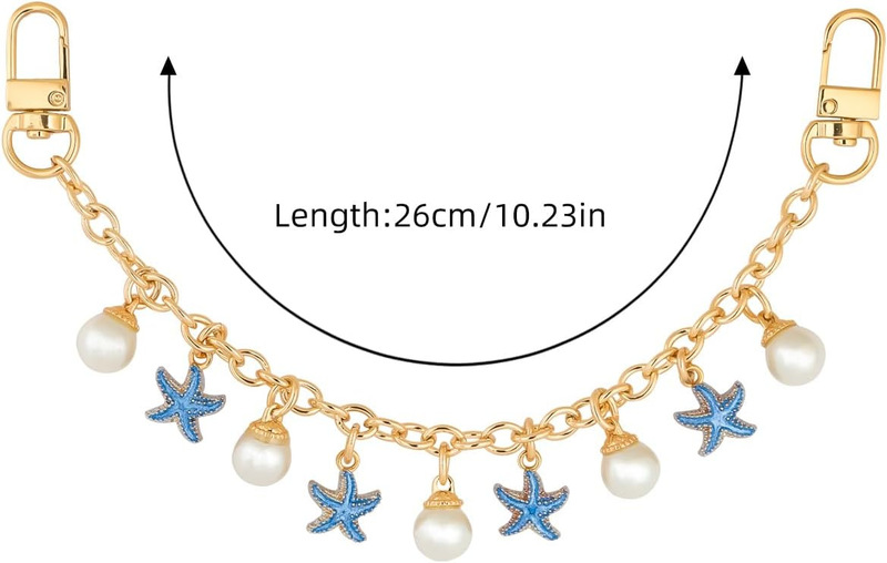 バッグペンダント、金属装飾、ポータブルチェーン、イチゴの花のリボンバッグチェーン、ファッショナブルで多用途なバッグアクセサリー|undefined