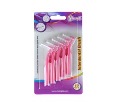 Cleanpik interdental brush L-shaped orthodontic silicone brace cleaning toothpick set of 10
