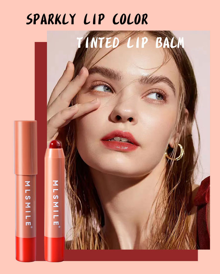 Sechsfarbiger Lippenbalsam Und Rouge Für Lippen Und Wangen_voghion.com