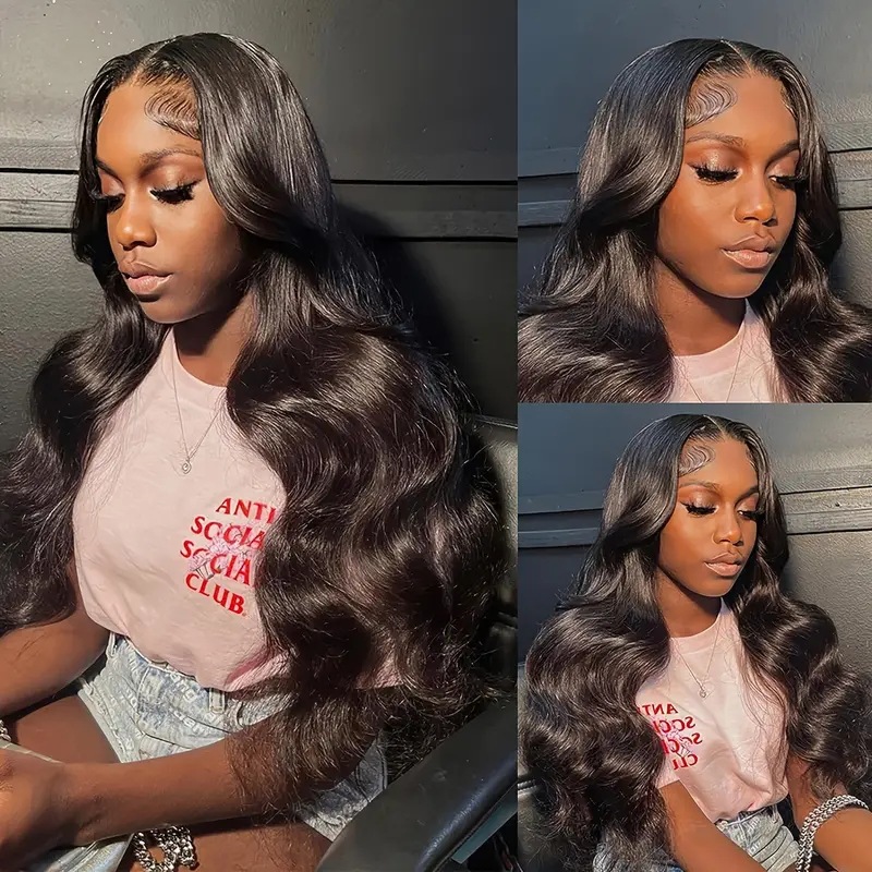 Front Lace Perücken mit großen Wellenlocken, Bestseller: Synthetische Haarverlängerungen für den ganzen Kopf_voghion.com