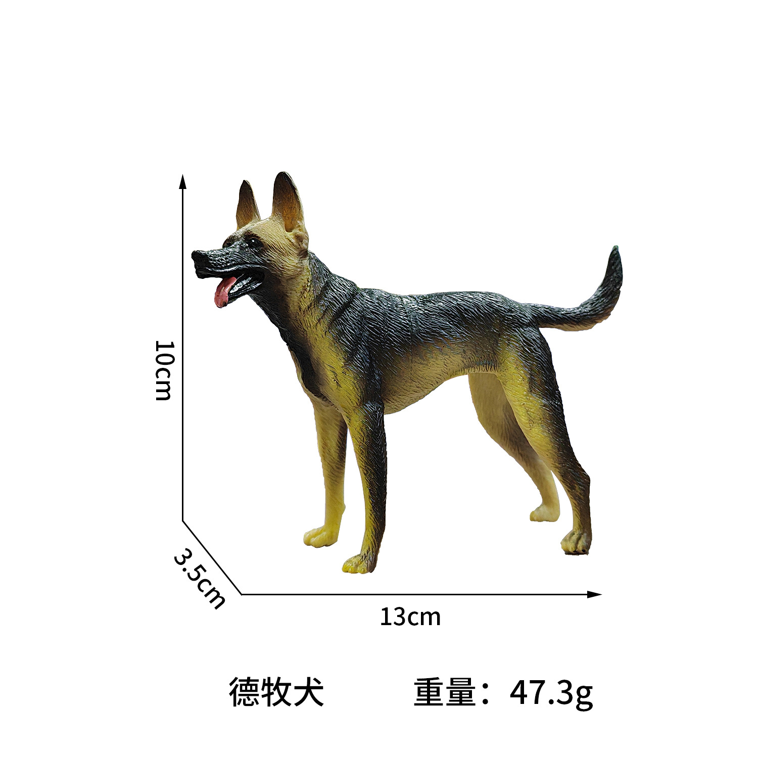 Modelo de animal de simulación transfronteriza, perro gato, perro vip, perro de leña, perro dorado, gato siamés, gato azul, gato naranja, modelo de adornos de gato