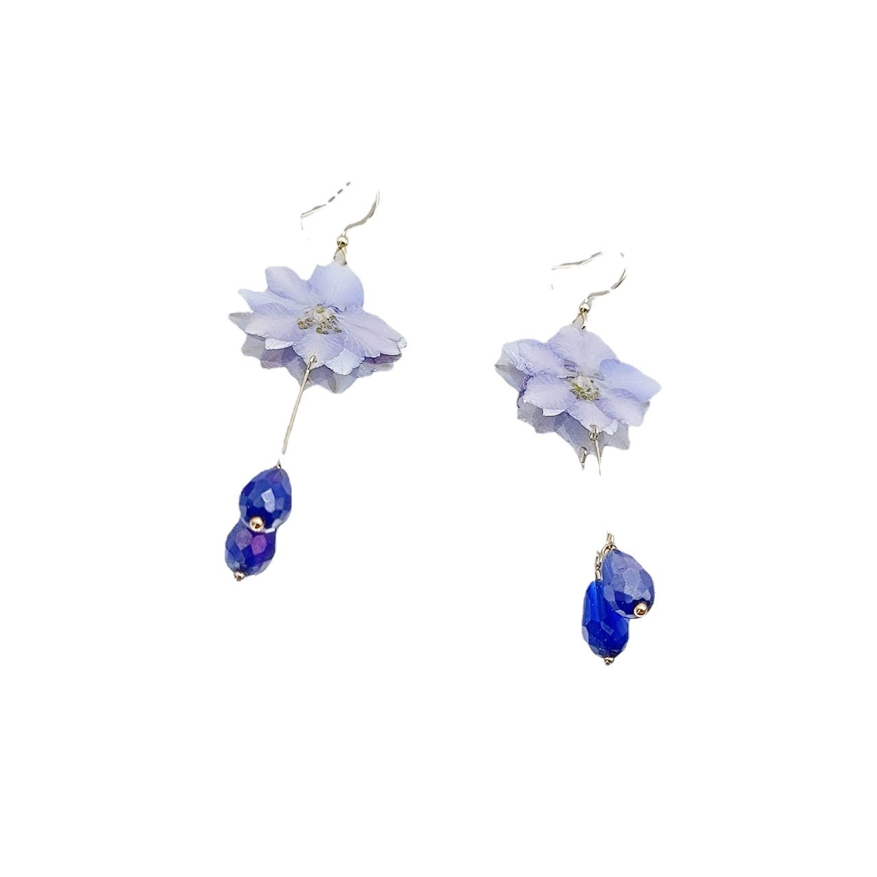 Accessory, crystal earings from pearl, fresh earrings, flower decoration