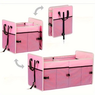2025 New Cross-Border Car Trunk Storage Box (with Independent Cooling Bag) 2or3 Storage Bag