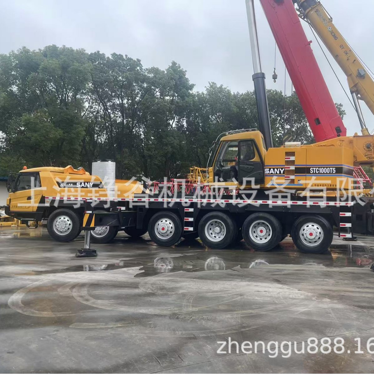 三一STC1000汽车起重机100吨吊车 SANY 100TONS CRANE