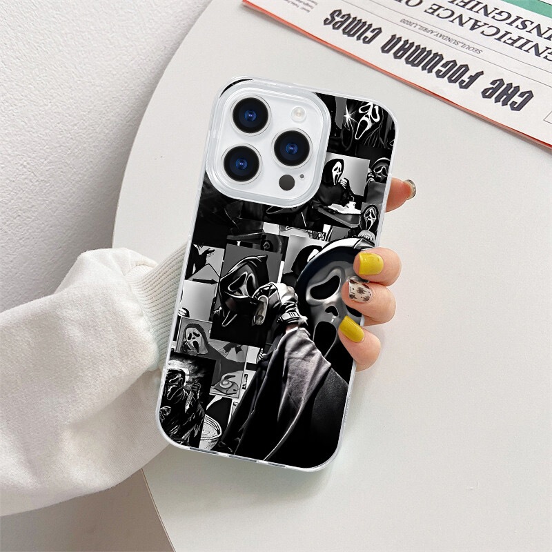 Halloween Dark Style Suitable for Apple 16Promax/15 Mobile Phone Case Iphone14/13/12 Soft Shell Xr/Xs