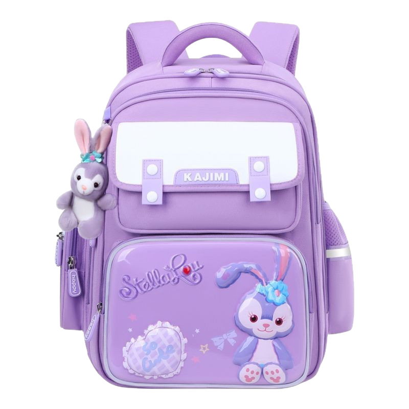 Mochila escolar para niños, estudiantes de primaria, niñas, grado 1,23 a 45,6 para hombres, gran capacidad de carga, logotipo de mochila de espalda