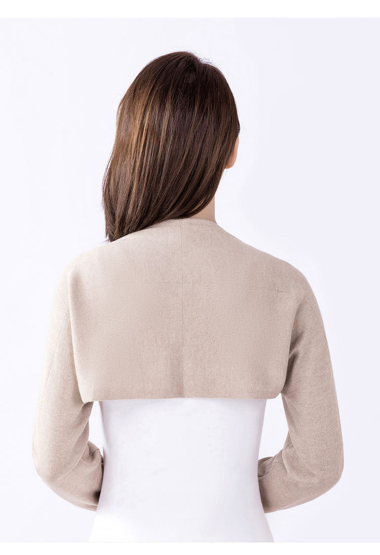 Summer Pure Cotton Shoulder Pads for Women, Long-Sleeved Arm Sleeves, Shoulder Pads, Thin Waistcoat, Warm Shawl, Air-Conditioned Sleeping Protection Against Cold