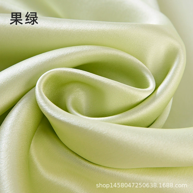 Silk fabric 100% mulberry satin, 114 cm width, 16 momme, plant‑dyed, wholesale multi‑color