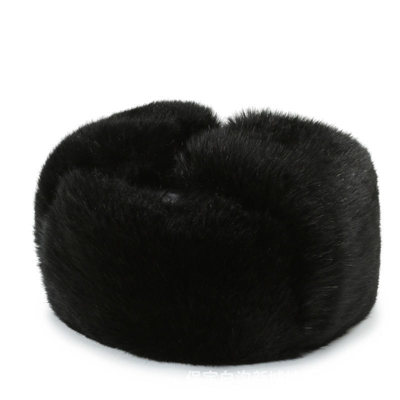 Cappelli da cacciatore Cappello Lei Feng per uomo Protezione per le orecchie Inverno Nonno Cappello spesso caldo vecchio cotone_voghion.com