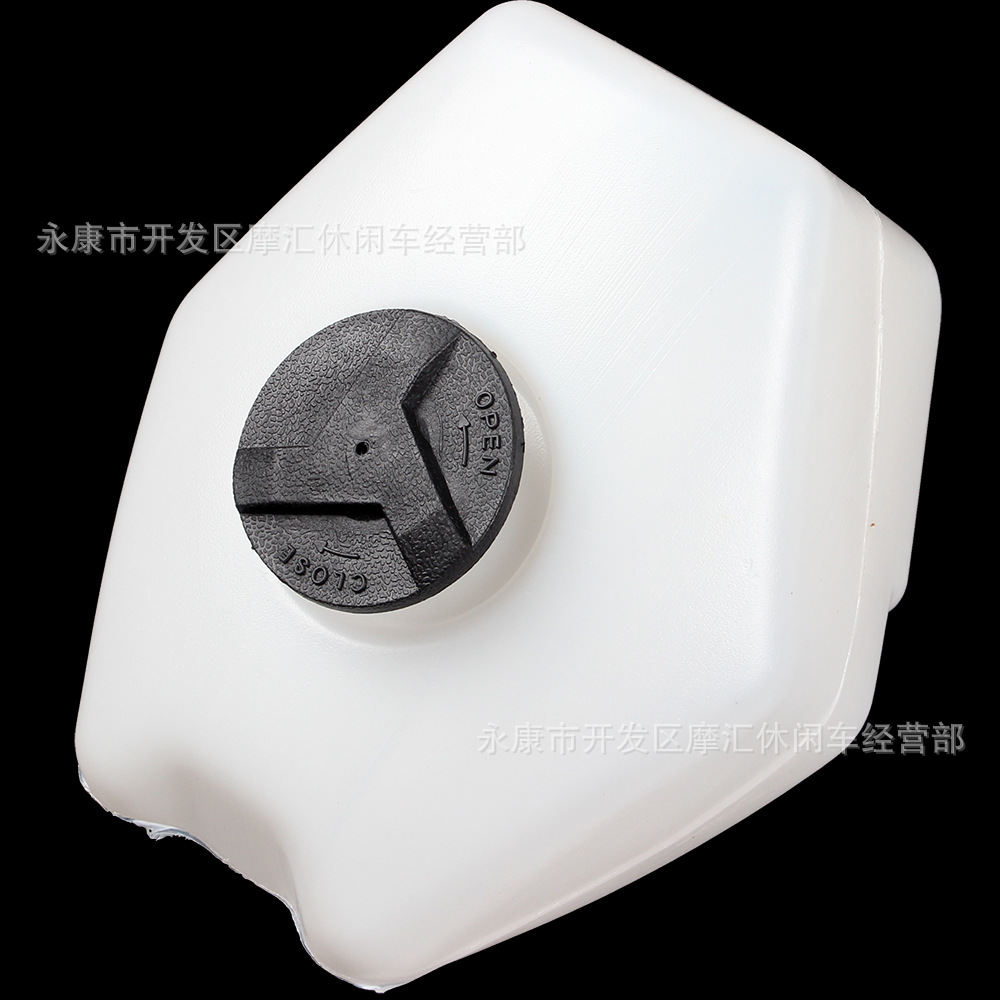 Mini Motorcycle Accessories Fit 47/49CC Two-Stroke Small Sports Bike Plastic Fuel Tank Oil Canister with Cap