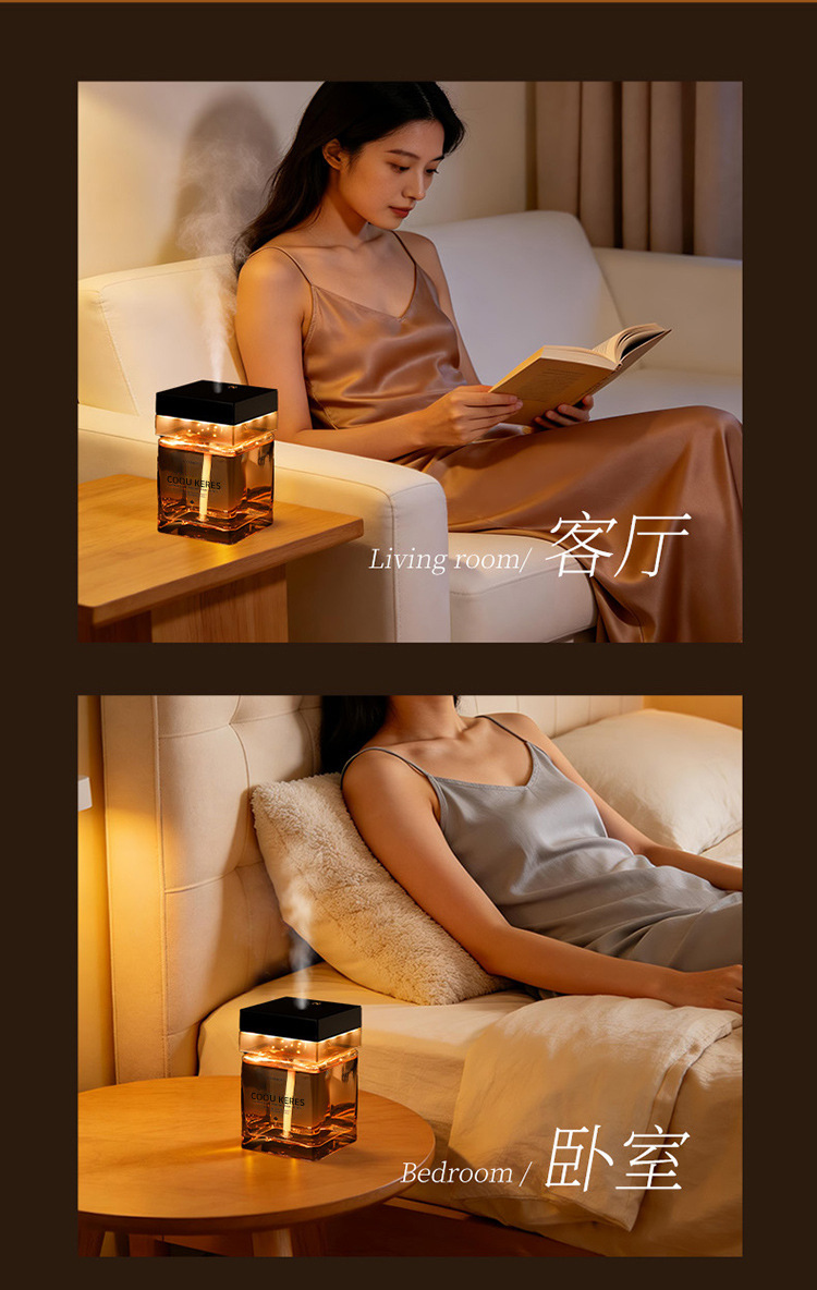 Large-capacity automatic fragrance diffuser for living room and bedroom, essential oil diffuser for removing odors in hotels