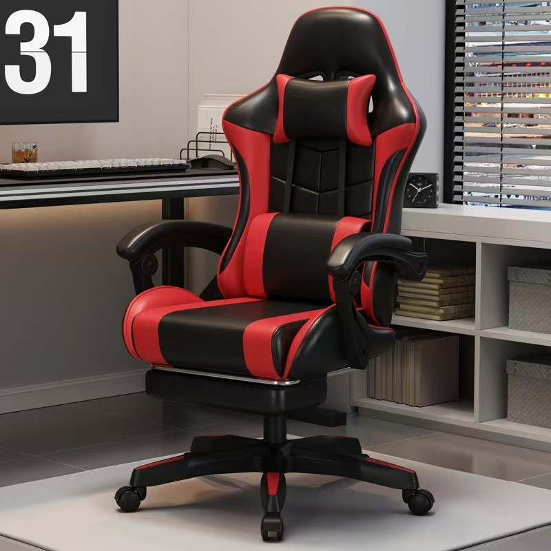 E-Sports Chair, Computer Chair, Home Reclining Office Student Dormitory Gaming Chair, Comfortable Sedentary Lifting Ergonomic Chair