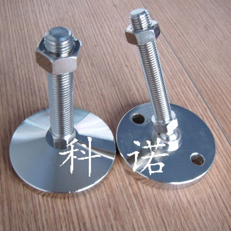 固定水平调整脚 全碳钢万向支撑杯脚 重型调节脚 垂直升降调平脚