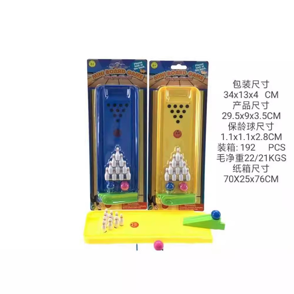 Fiesta infantil Juego de mesa de ocio juguete 2 en 1 entre padres e hijos interactivo mini juego de fútbol de bolos