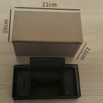 Portalápices multifuncional, arte creativo en metal y hierro con tres o cuatro compartimentos, caja de almacenamiento de papelería para estudiantes, almacenamiento creativo.