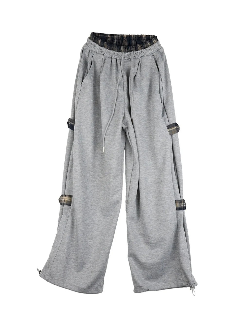 Otoño y invierno nuevos pantalones rectos europeos y estadounidenses largos transfronterizos pesados deportivos casuales de piernas anchas pantalones de tendencia hip-hop personales