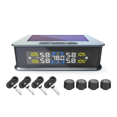 tire four-wheel tire pressure, Tire pressure monitoring system