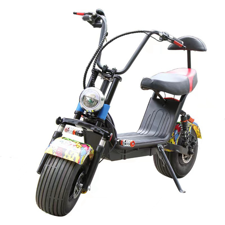 Harley-Style Electric Scooter, Small Harley-Style Electric Scooter, 48V Harley-Style Scooter, Citycoco Harley