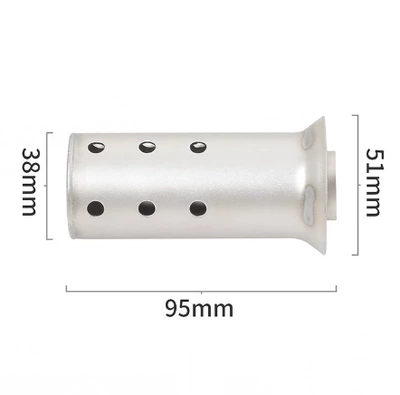 Motorcycle exhaust pipe — Motorcycle Modified Exhaust Pipe - 51mm-interface-back-pressure-silencer