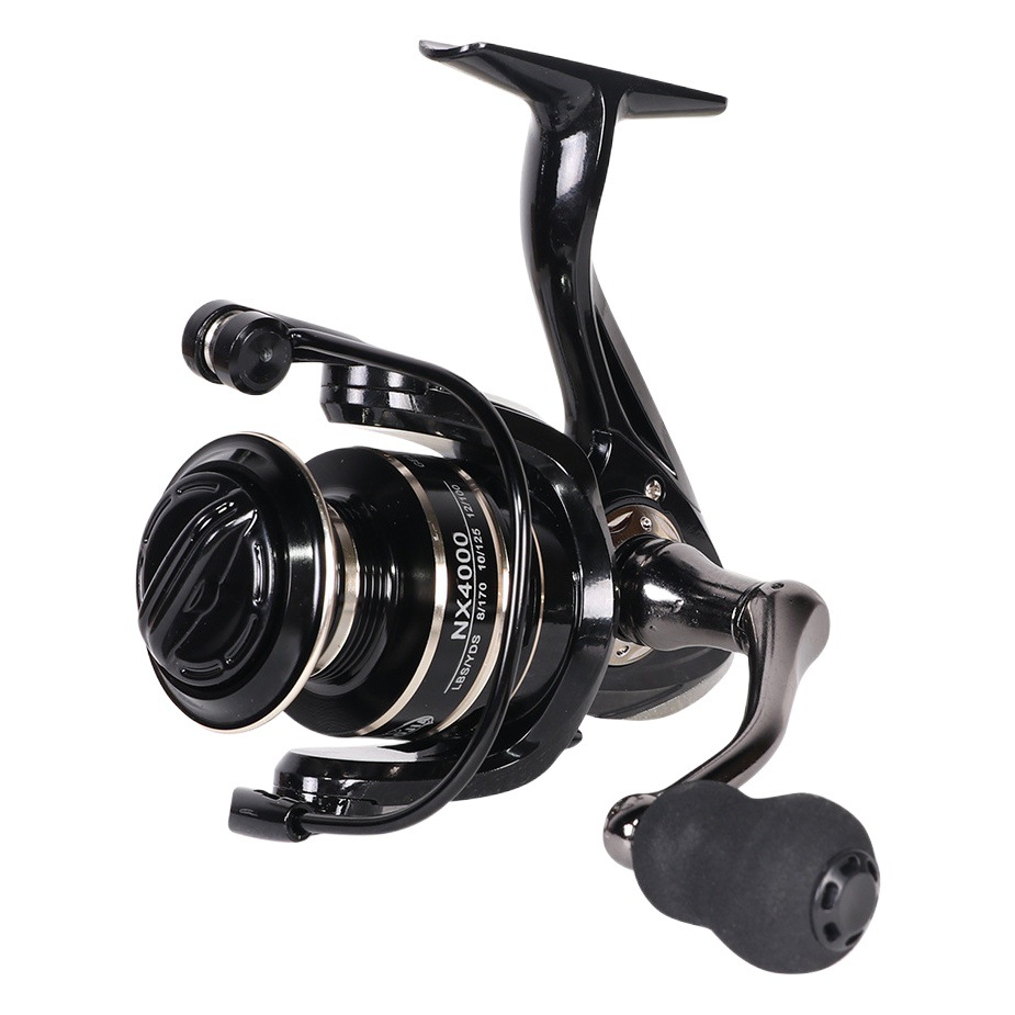 Rueda giratoria transfronteriza, carrete de pesca totalmente metálico, carrete de caña de mar, carrete de señuelo, carrete de pesca, carrete de pesca al por mayor