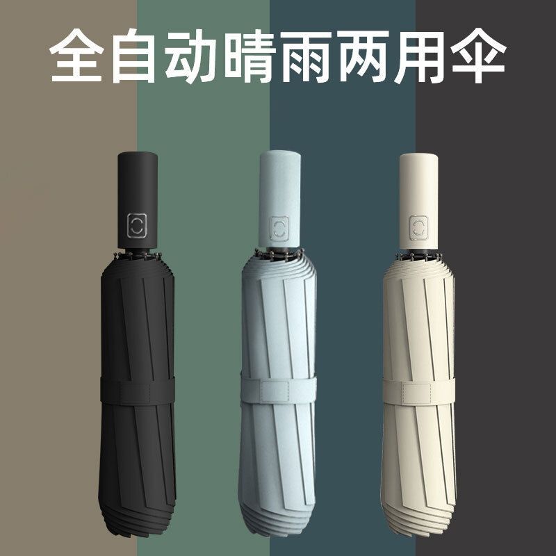 Automatic big windproof umbrella for men and women