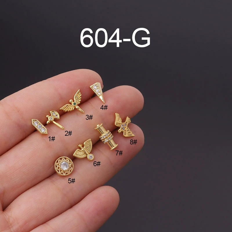 Серьги из нержавеющей стали, пирсинг, новая коллекция, 20G