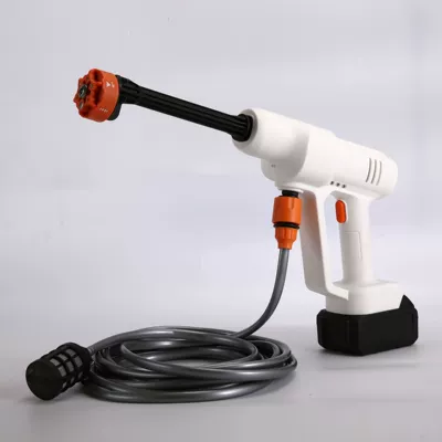 High pressure car wash water gun: water gun portable wireless car washing