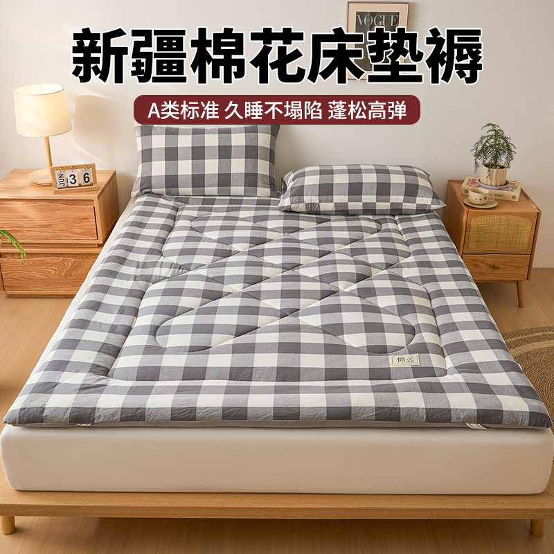 Colchón de algodón de Xinjiang dormitorio doméstico colchón dormitorio de estudiantes alquiler colchón especial colchón de tatami