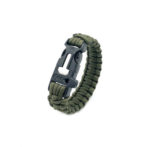 Manufacturer: Seven-Core Paracord Braided Survival Whistle, Fire Starter, Emergency Escape Paracord Bracelet, Life-Saving Wristband