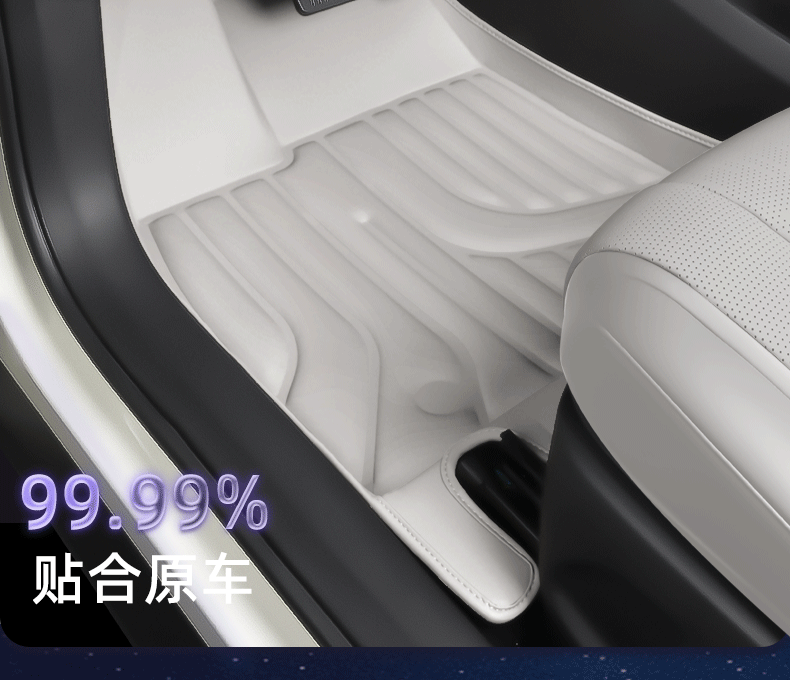 Suitable for Ora 5 Models, Waterproof and Dustproof Car Interior Accessories, Environmentally Friendly Double-Layer Ora 5 Floor Mats