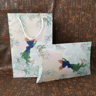 Silk Scarf Packaging Bag Commercial Gift Box Bag Packaging Inner Bag Empty Box Silk Silk Silk Bag Box Gift Box Scarf