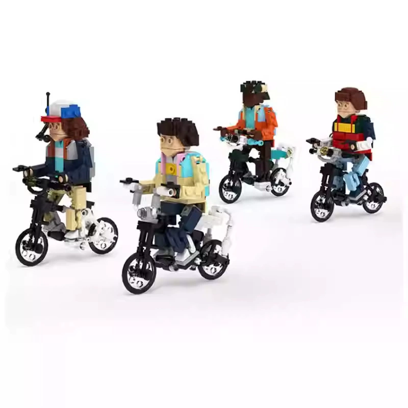 Lego, constructor, set, toy for boys, small particles, monster