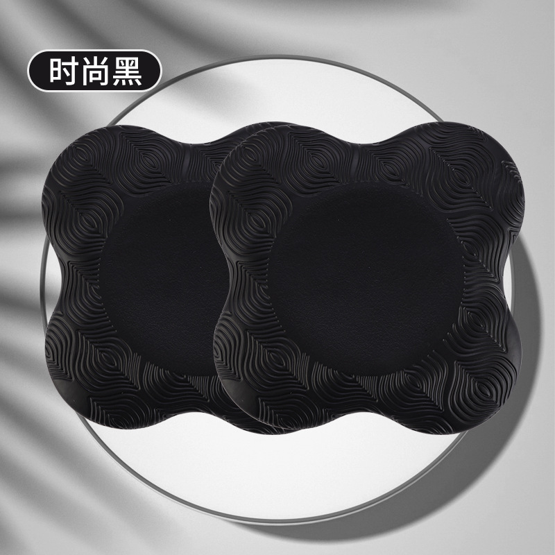 요가 무릎 매트 블랙 페어