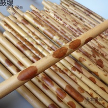 红湘妃竹节竹料0.9-1.1香妃香筒折扇竹段花斑竹毛笔杆斑竹麦太保