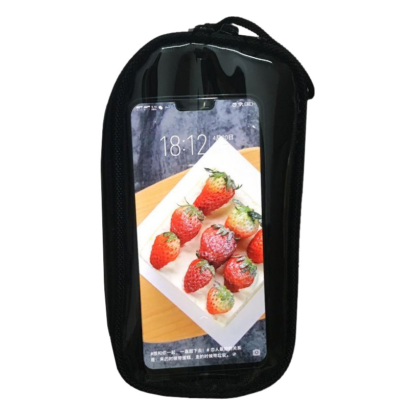 Bolsa de navegación móvil de la motocicleta bolsa de aceite de la motocicleta bolsa de imán bolsa impermeable transparente BOLSA DE TELÉFONO MÓVIL Universal