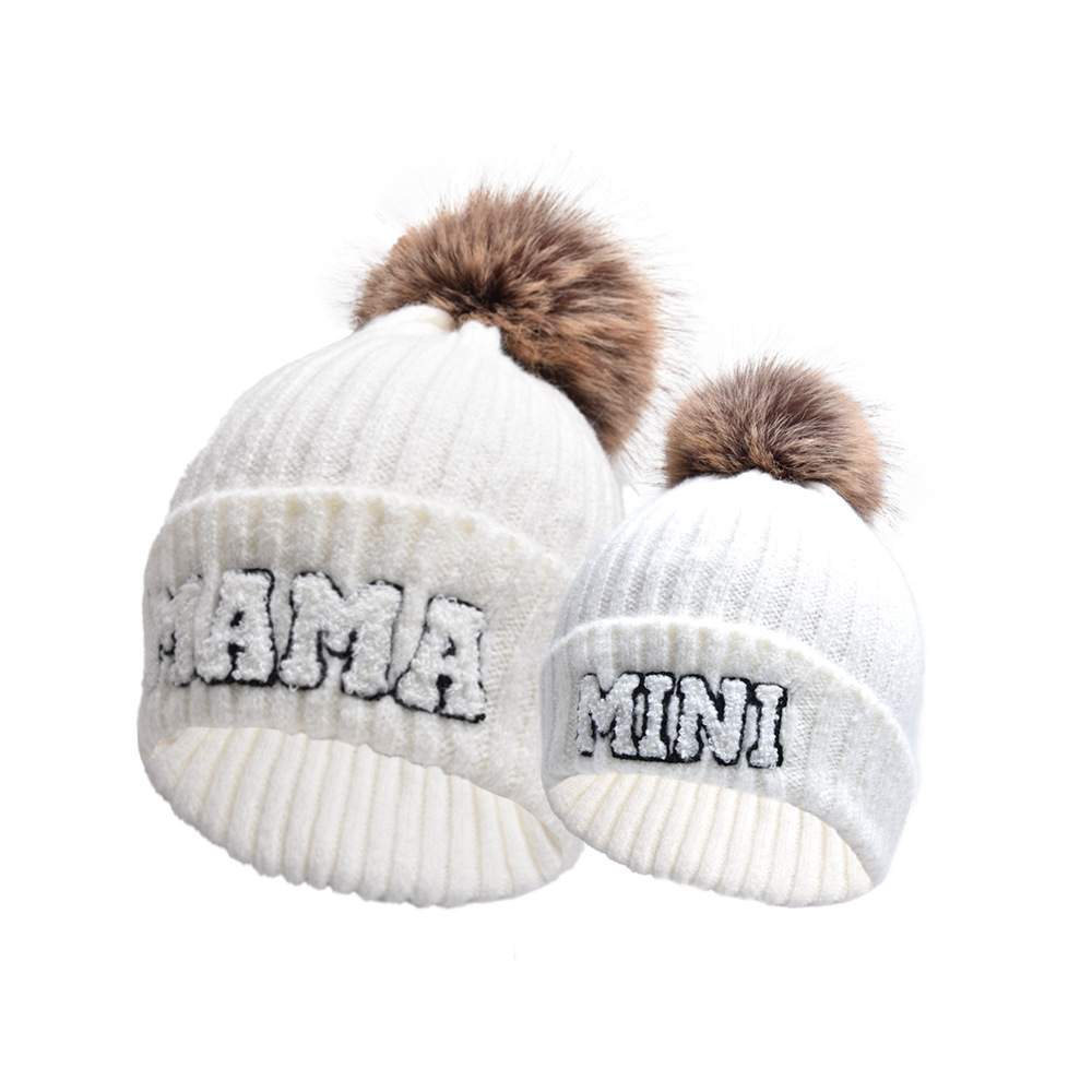 133g Weight Wool Cap Hats Type Holiday, Daily Occasion yarn Material Color Block Pattern Winter Season Women's Gender Pastoral, Simple Style Style Eaveless Rim Women's Pastoral Simple Style Color Block Eaveless Wool Cap 1