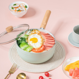 Debo Gera Aluminum Alloy Supplementary Food Pot Small Milk Pot Noodle Cooking Noodle Soup Pot Induction Cooker Gas Stove Suitable