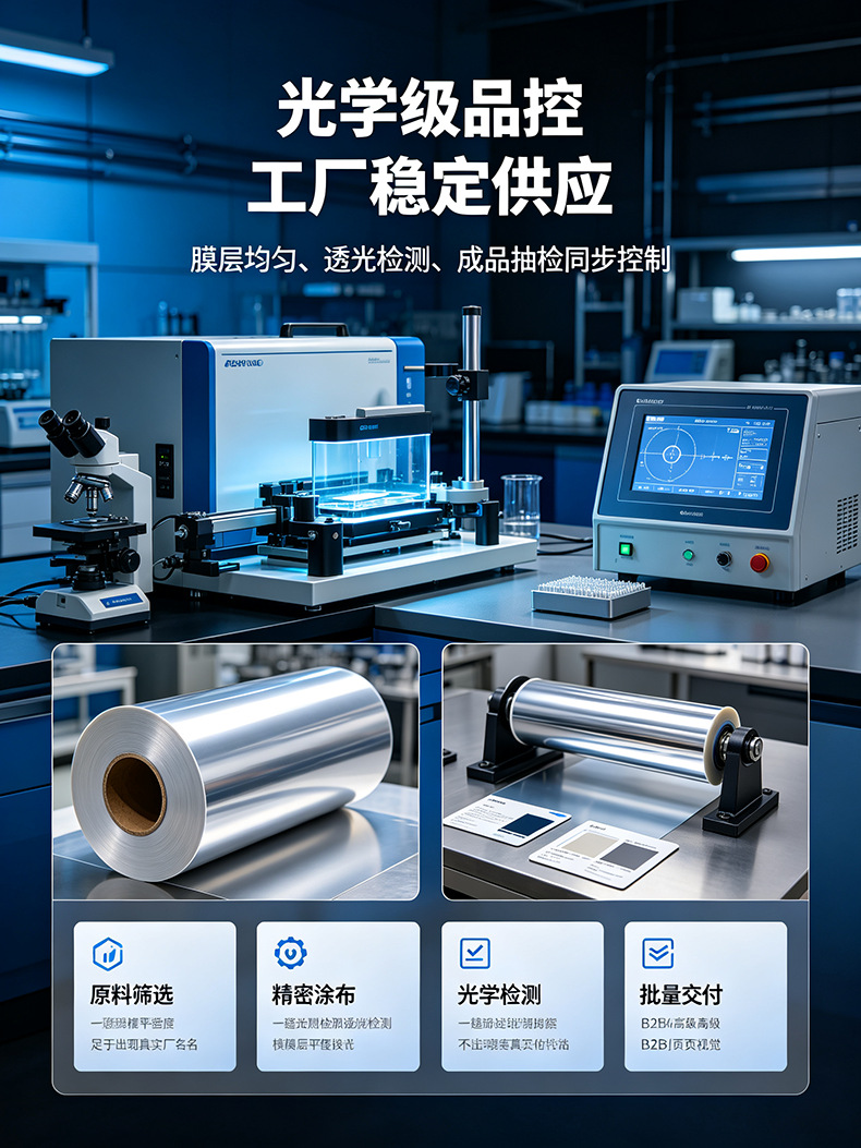 Car Heat Insulation and Explosion-Proof Film, Full Car Glass Set of Films, Sun Protection and Cooling, High-Definition Anti-Glare Optical Solar Film