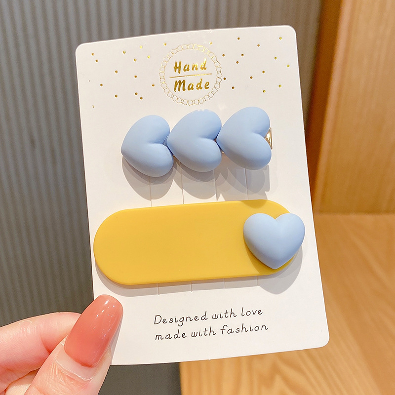 Flores rosadas pinzas de cabello 2025 nueva dulce frente lateral de la mujer frange pinzas de cabello rotas lindas pinzas de boca de pato sin marcas