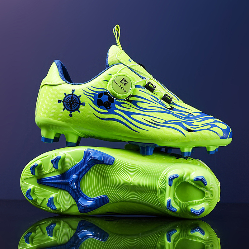 ShoeGlobe Fußball-Sporttrainingsschuhe für Jungen, Spike-Schuhe für Kinder, Grundschule, Export-Schuhe_voghion.com