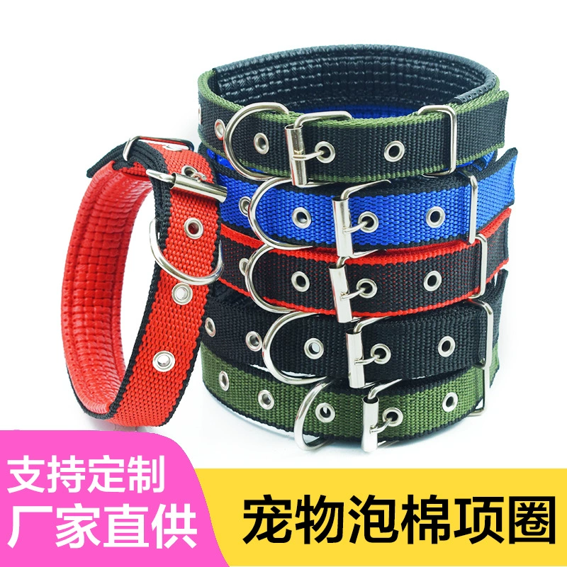 Ошейник для собак из полипропиленовой пены, регулируемый, не стягивающий шею, оптом, горячая распродажа за рубежом.