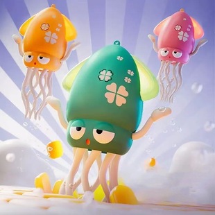 2025 Cross-Border Popular Magical Octopus Dancing Electric Sound and Light Sensor Obstacle Avoidance Octopus Children's Decompression Toy