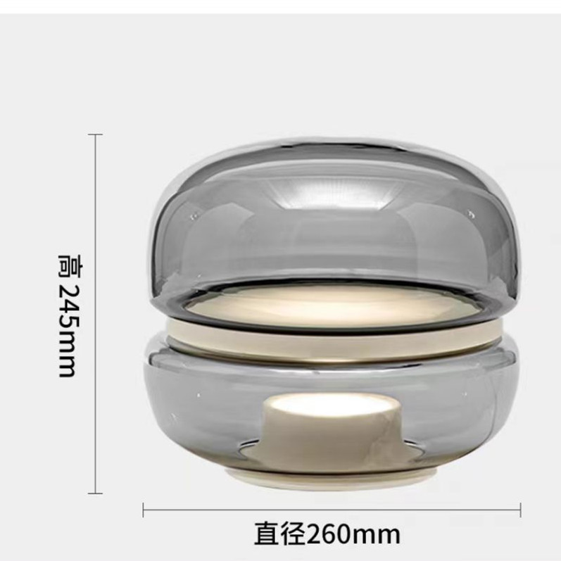 Lámpara de mesa de estudio creativa minimalista posmoderna de fábrica, modelo de diseñador de lujo ligero, lámpara de mesa de decoración de oficina