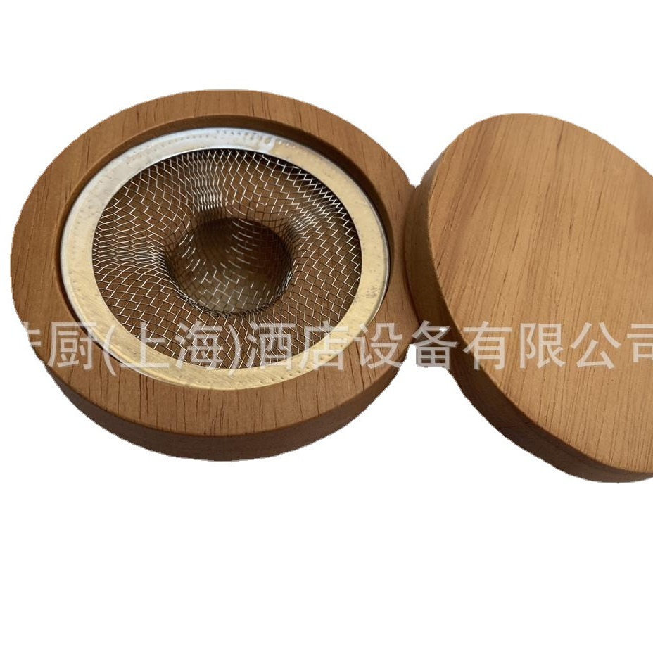 Molec-chef cóctel fumigador venta directa de fábrica de roble Comercio exterior transfronterizo caja de madera ahumada aromaterapia cubierta de madera