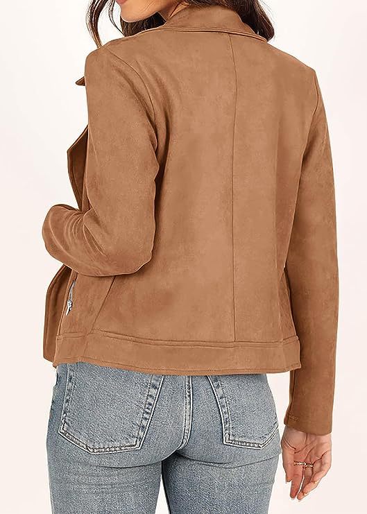 Women's Casual Solid Color Pocket Zipper Coat display picture 19